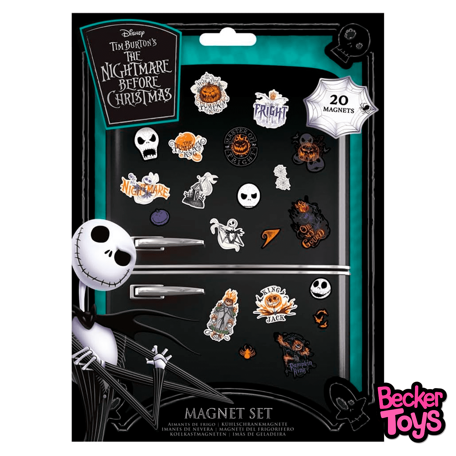 Disney Set de 20 Imanes The Nightmare Before Christmas