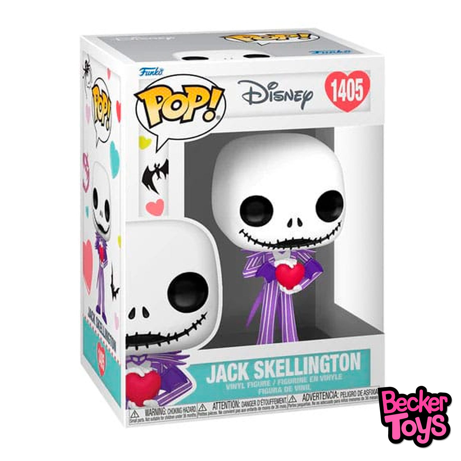 Funko POP! Jack Skellington San Valentín The Nightmare Before Christmas - Imagen 2