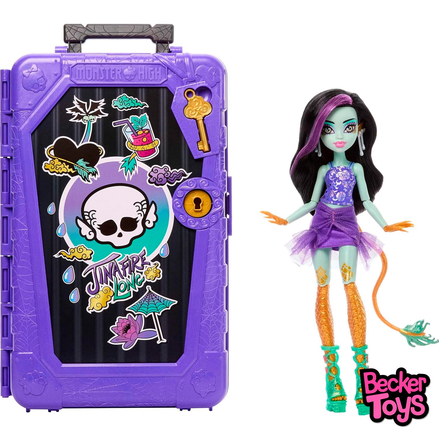 Monster High Jinafire Long Skulltimate Secrets Gore-geous Oasis