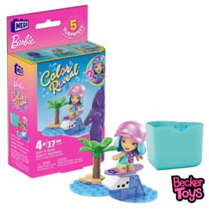 Mega Contstrux Barbie Color Reveal Surf 'n Swim