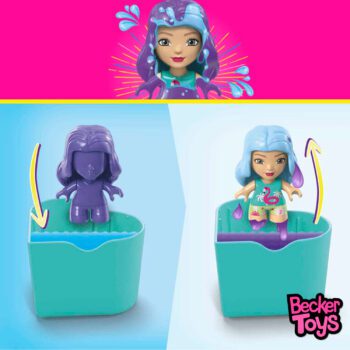 Mega Contstrux Barbie Color Reveal Surf 'n Swim - Imagen 3