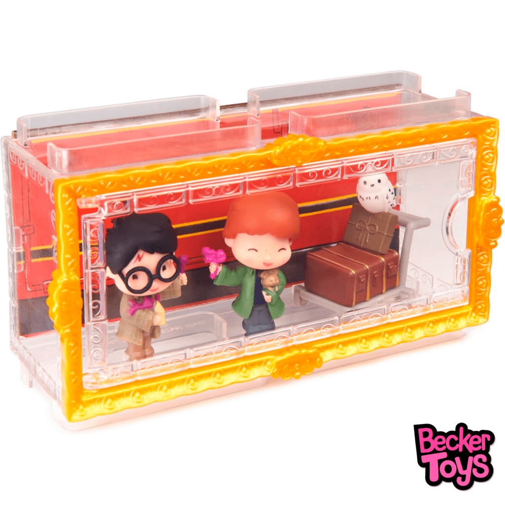 Set De Figuras De Harry Potter Micro Magical Moments, Harry, Hagrid Y Dudley, Con Caja De Exposición Apilable, De 3.8 Cm, A Partir De 6 Años