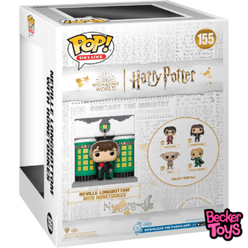 Funko Pop! Deluxe: HP Hogsmeade - Honeydukes with Neville Longbottom - Imagen 3