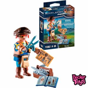 PLAYMOBIL Novelmore Dario con Herramientas