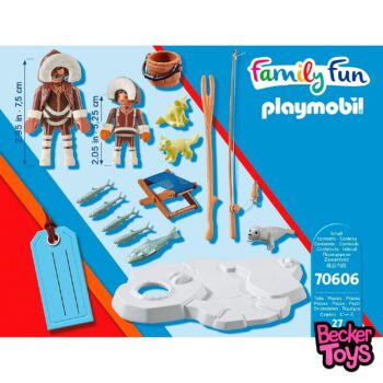 Playmobil Family Fun Pescador de Hielo 70606 - Imagen 3