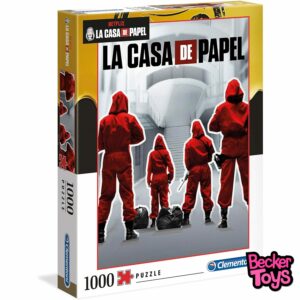 Clementoni - Puzzle 1000 piezas La Casa de Papel