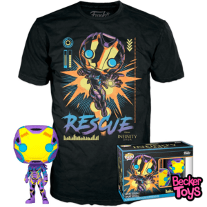 Funko Pop! & tee: Marvel Blacklight - Rescue