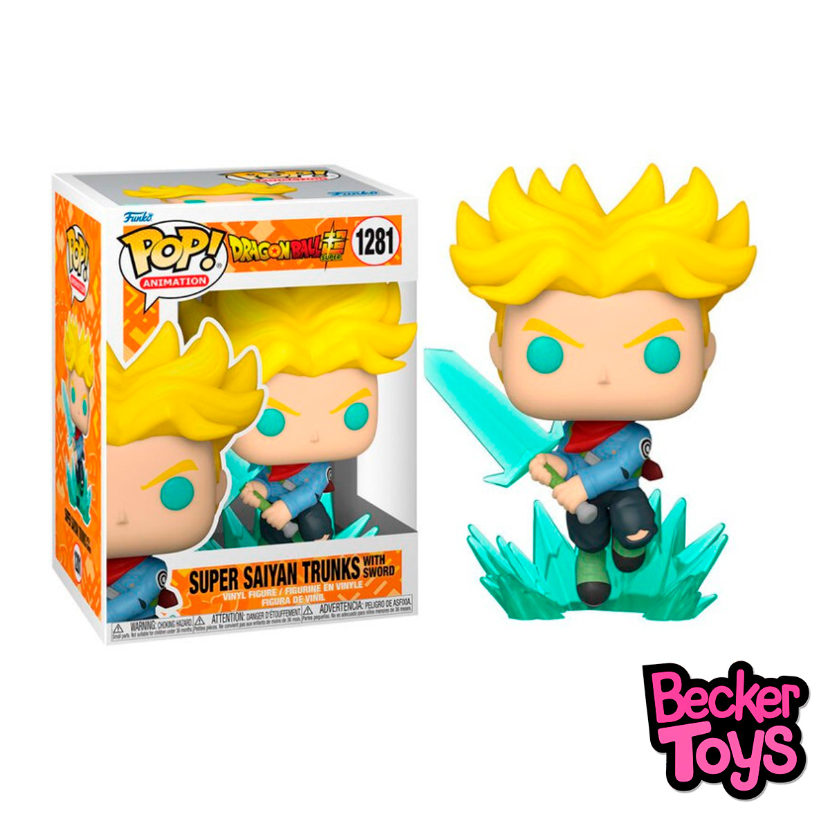 Funko Pop! Dragon Ball Super Saiyan Trunks 1281