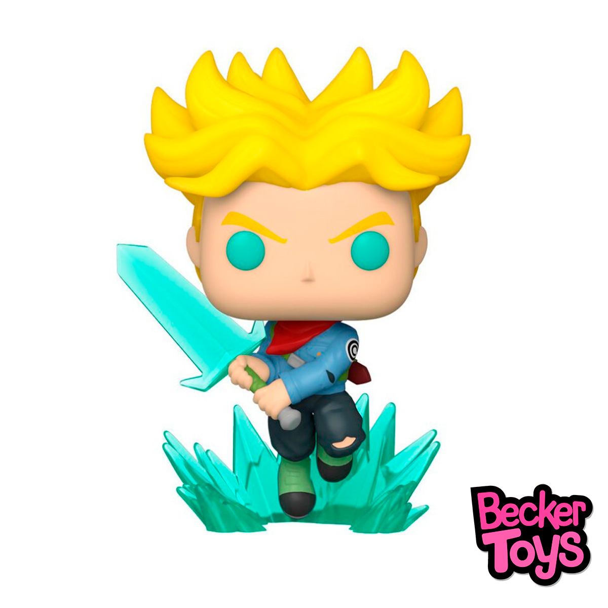 Funko Pop! Dragon Ball Super Saiyan Trunks 1281 - Imagen 2