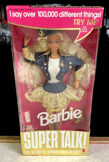 Barbie Super Talk de 1995