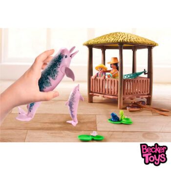 Playmobil Wiltopia Paseo en canoa con delfines - Imagen 2