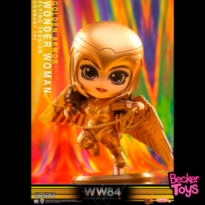 Cosbaby Golden Armor Wonder Woman (Flying Version) 10 cm