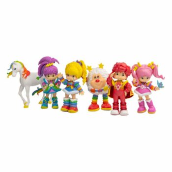 Colección de 6 Minifiguras Rainbow Brite 7 cm