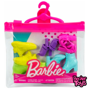 Barbie Pack de 5 pares de zapatos